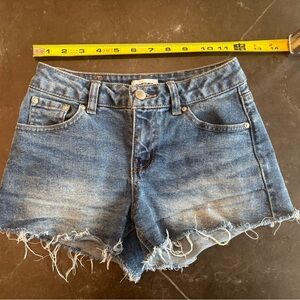 RSQ Light Blue Denim Shorts girls sz 10